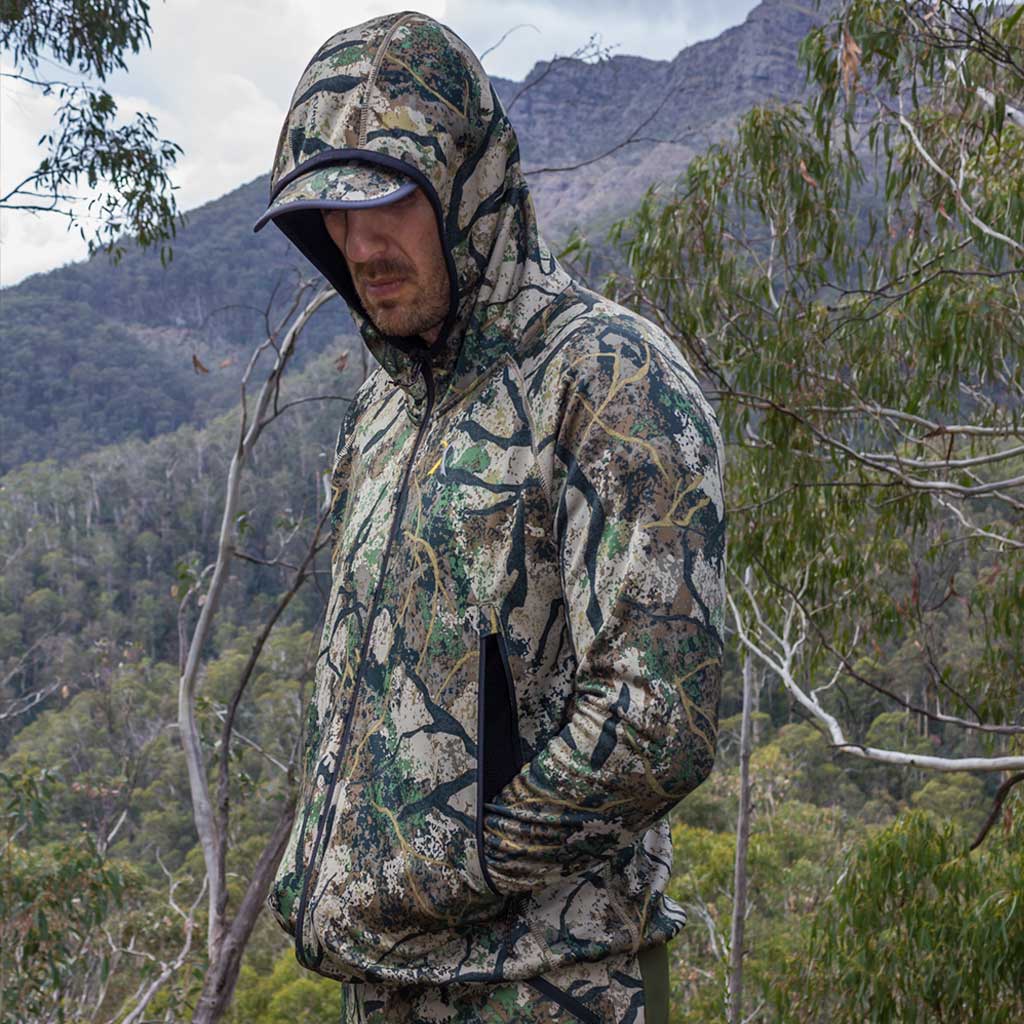 Camo hunting hoodie Zircon Zephyr Hoody TUSX