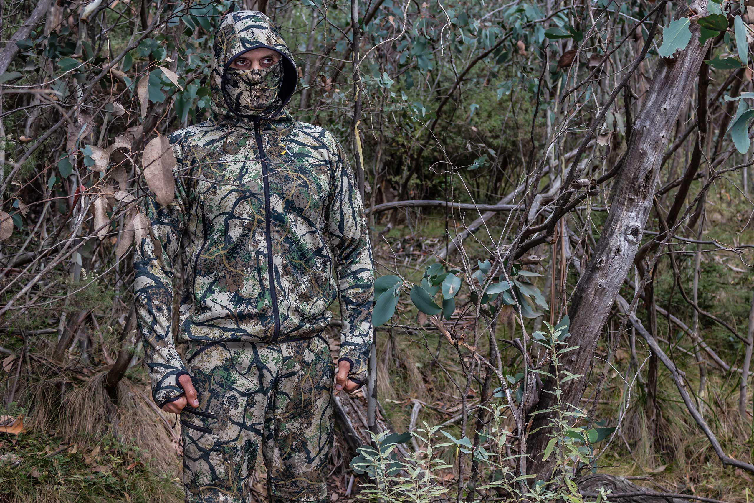 camo hunting hoodie