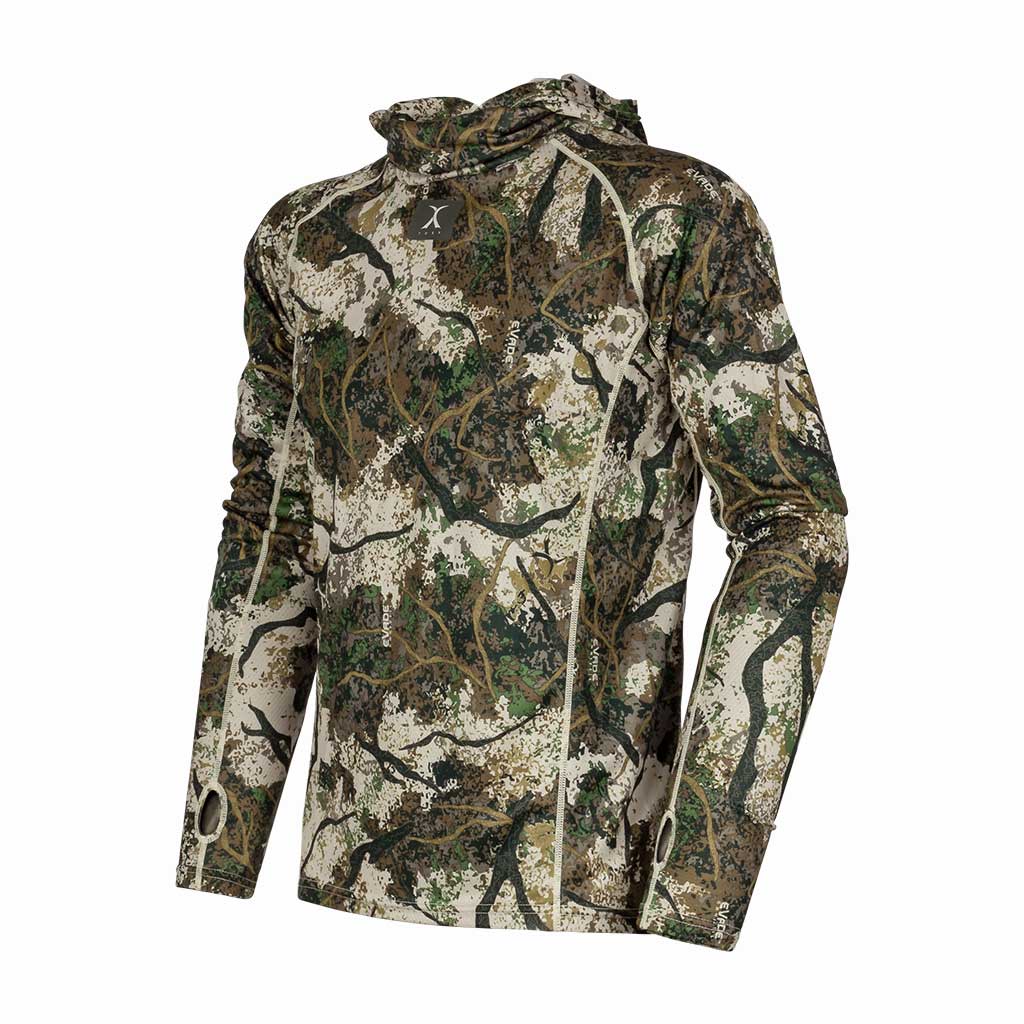 Camo thermal hoodie Kyan Mask Hoody TUSX