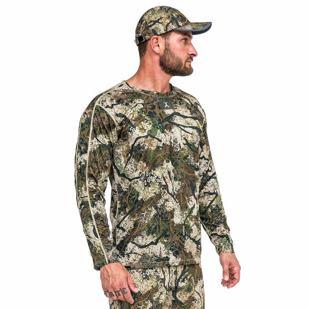 Camo sweatshirt SilkStone Temper Crew TUSX