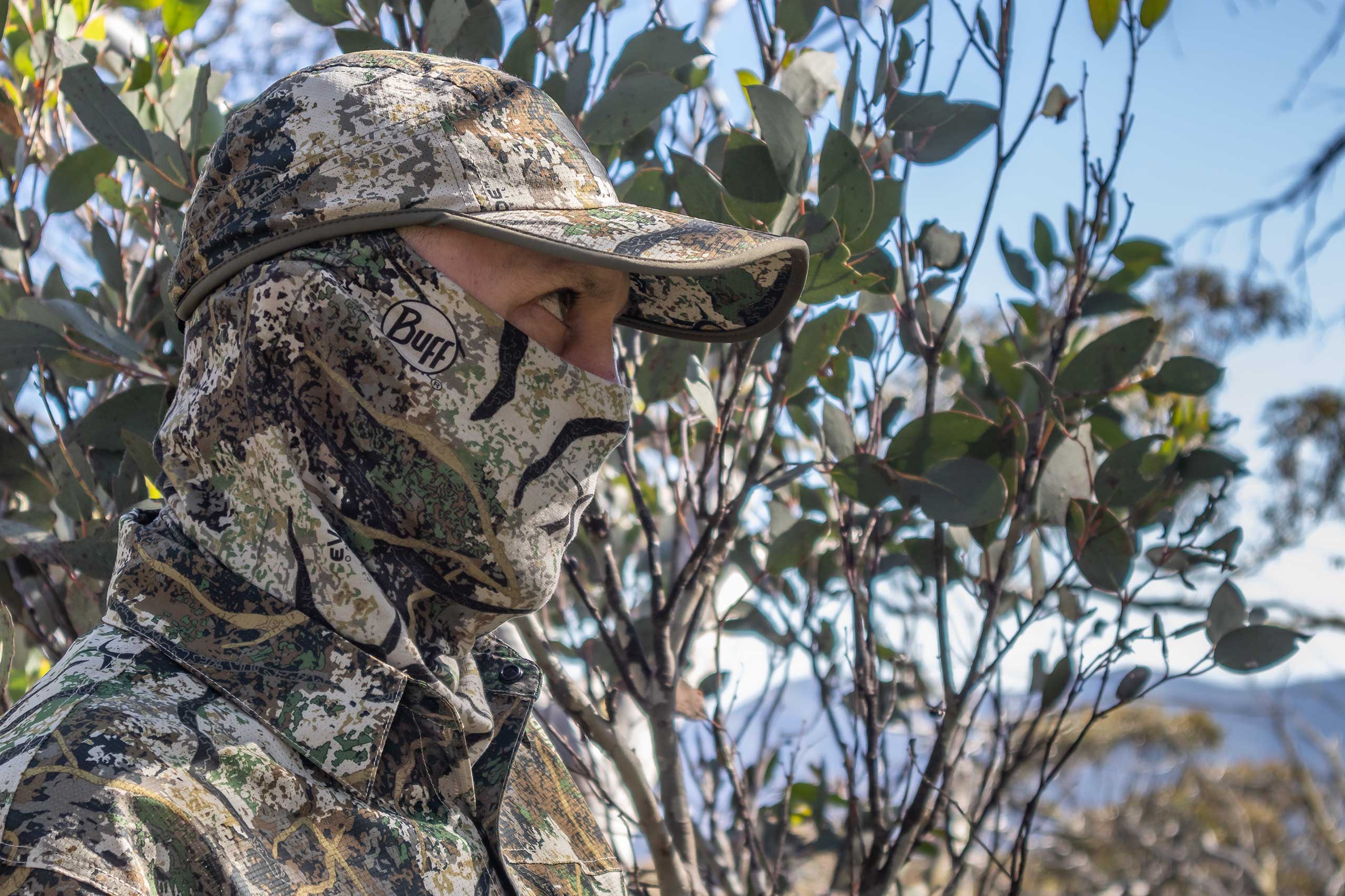 camo buff neck gaiter