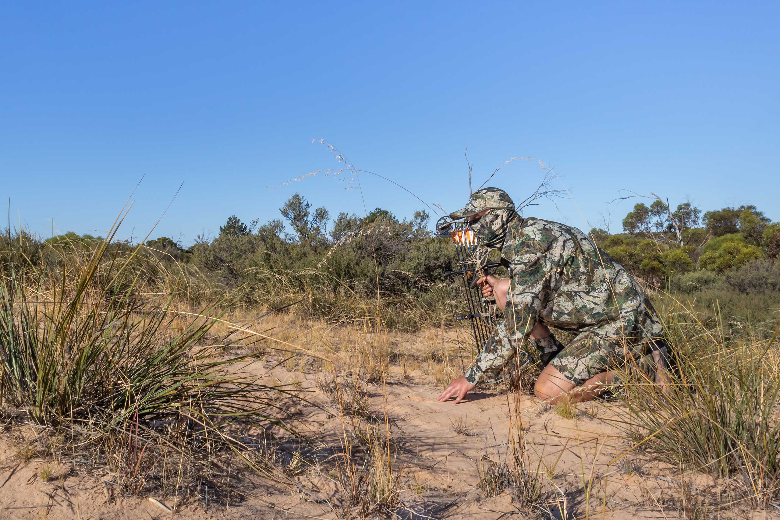 camo buff neck gaiter